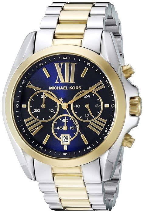 michael kors men's bradshaw two tone chronograph watch mk5976|Michael Kors bradshaw watches.